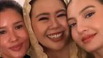 Ketika Prilly Latuconsina dan Raline Shah Malam 1 Suro di Pura Mangkunegaran