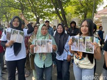 Warga Tompegunung Pati Geruduk Kantor Bupati Protes Jalan Rusak Puluhan Tahun