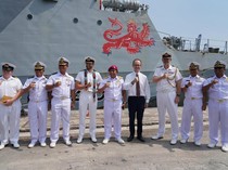 Kapal Perang Inggris HMS Tamar Berkunjung ke Jakarta