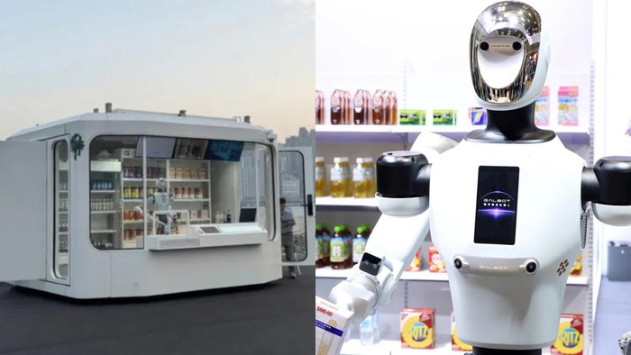Keren! Minimarket Buka 24 Jam Kini Dioperasikan oleh Robot