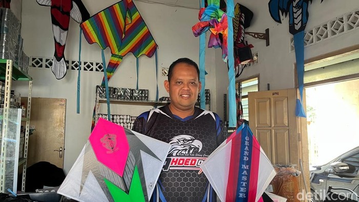 Layangan buatan Lucky yang menembus pasar dunia