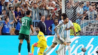 Messi: Argentina Menang Beruntung