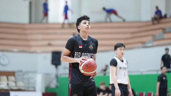 Pebasket muda Indonesia Maxime Pellegrini impikan main di Amerika Serikat