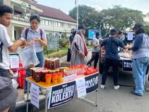 Demo Mahasiswa di Malang Bikin Posko MBG Plesetkan Makan Beneran Gratis