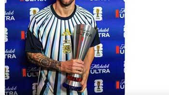Messi pun menjadi Man of The Match. Foto: X.com