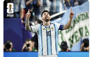 Berbagai rekor menakjubkan Messi di ajang Piala Dunia. Foto: X.com
