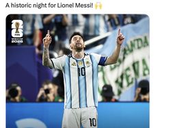 Lionel Messi Hattrick, Dipuji Setinggi Langit