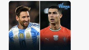 Di Piala Dunia, Messi mencetak gol dua kali lebih banyak dari Ronaldo. Jadi memang khususnya di ajang Piala Dunia, dia lebih hebat dari Ronaldo. Foto: X.com