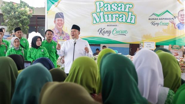 Operasi pasar murah di Kabupaten Bandung Operasi pasar murah di Kabupaten Bandung