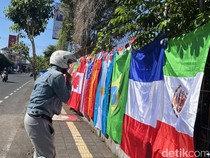 Euforia Piala Dunia 2026, Bendera Portugal dan Argentina Laris di Bali