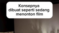 Viral Pernikahan di Bioskop Malang: Tamu Pakai Tiket, Duduk Sesuai Nomer Kursi