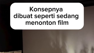 Viral Pernikahan di Bioskop Malang: Tamu Pakai Tiket, Duduk Sesuai Nomer Kursi