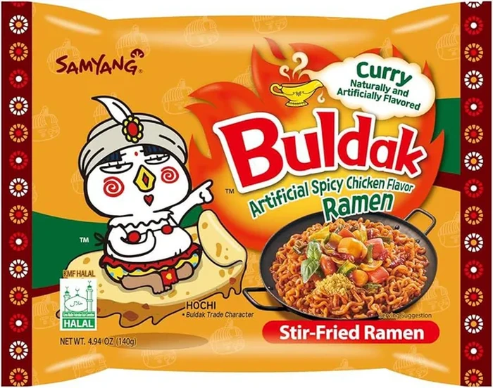 Produk mie instan Produk mie instan dengan ranking terpedas di dunia