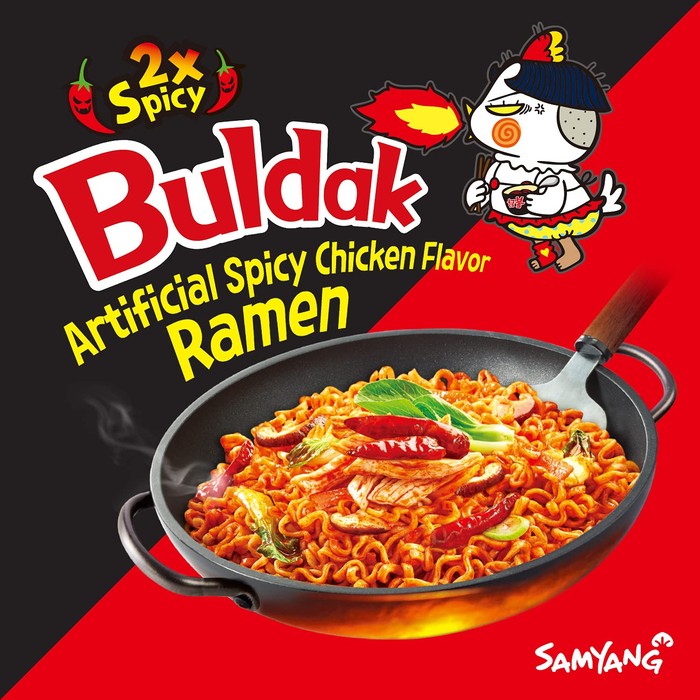 Produk mie instan Produk mie instan dengan ranking terpedas di dunia