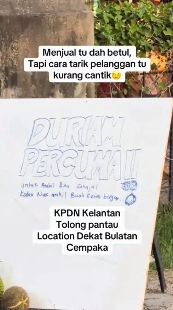 Duh! Gegara Promosi 'Durian Gratis', Kedai Ini Diperiksa Pihak Berwajib