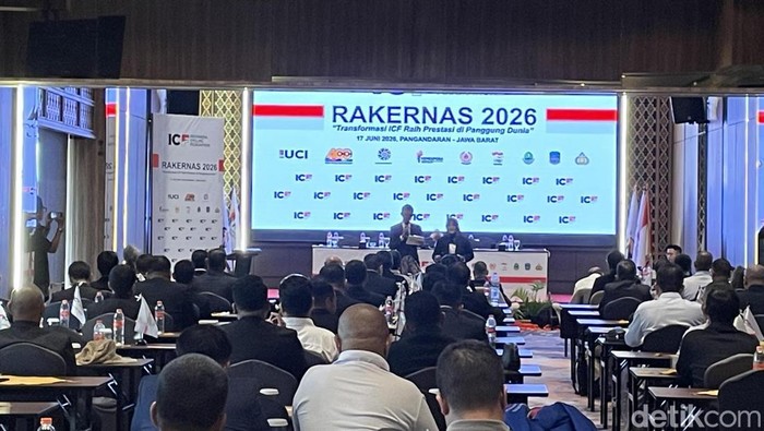 Rakernas ICF di Pangandaran.