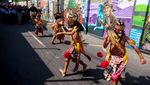 Seribu Siswa Meriahkan Karnaval Budaya, Tahun Ajaran Ditutup dengan Penuh Warna