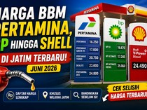 Harga BBM Pertamina, BP hingga Shell di Jatim Terbaru