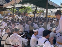 Galungan 2026, Ribuan Pemedek Padati Pura Agung Jagatnatha Denpasar