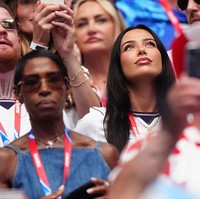 Popularitas Ashley meroket tajam sejak berpacaran dengan sang bintang Real Madrid. Kini dia pun menjadi salah satu WAGs (Wives and Girlfriends) yang paling mencuri perhatian dan banyak diperbincangkan selama Piala Dunia 2026. Foto: PA Images via Getty Images/Bradley Collyer - PA Images