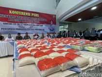 128 Kg Narkotika Disita Polda Kalsel, Ada TKP di Parkiran RSUD Ulin