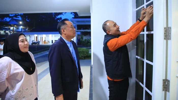 BPS melakukan sensus ekonomi di kediaman Wagub Sumsel Cik Ujang