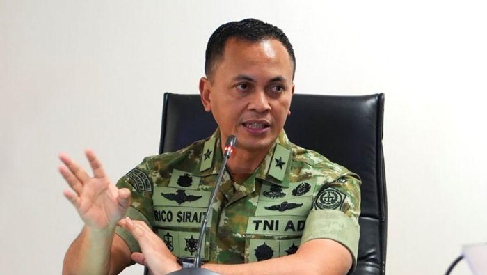 Brigadir Jenderal TNI Rico Ricardo Sirait. ANTARA/HO-Biro Humas dan Ifohan Sekretariat Jenderal Kemhan RI/pri.