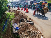 Dinding Penahan Tanah yang Longsor di Bogor Diperbaiki, Anggaran Rp 5,4 M