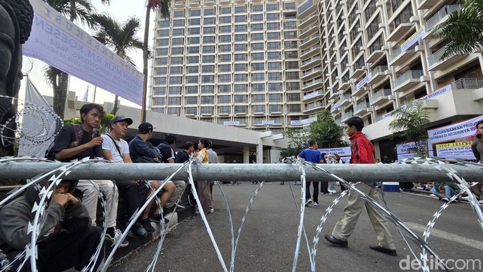 Eksekusi Hotel Sultan (Taufiq Syarifudin/detikcom)