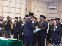 Walkot Rico Lantik 69 Pejabat Manajerial Pemkot Medan, Ini Daftar Namanya