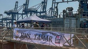Video: HMS Tamar resmi berlabuh di Jakarta!