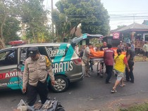 Mobil Boks Hantam Motor di Ngantang Malang, Ibu Tewas Anak Selamat