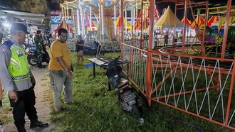 Ngeri! 3 Pengunjung Luka-luka, Terlempar dari Wahana Pasar Malam di Bali