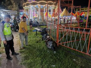 Ngeri! 3 Pengunjung Luka-luka, Terlempar dari Wahana Pasar Malam di Bali