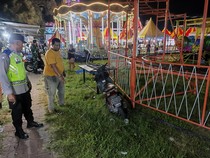 Ngeri! 3 Pengunjung Luka-luka, Terlempar dari Wahana Pasar Malam di Bali