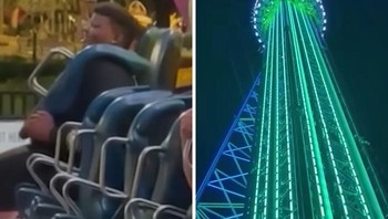 Tyre Sampson, remaja 14 tahun asal Missouri, tewas setelah terjatuh dari wahana Orlando FreeFall di ICON Park, Florida, pada Maret 2022. Investigasi menemukan kursi yang digunakannya telah disesuaikan secara manual hingga celah pengamannya jauh melebihi batas normal, sehingga tubuh Tyre tergelincir saat wahana melambat dari ketinggian sekitar 131 meter. Tragedi ini memicu sorotan besar terhadap prosedur keselamatan wahana ekstrem dan berujung pada penutupan permanen Orlando FreeFall. Foto: Boredpanda