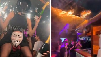 Kebakaran hebat saat pesta Tahun Baru 2026 di sebuah bar bawah tanah di resor ski Crans-Montana, Swiss, menewaskan 41 orang dan melukai lebih dari 100 lainnya. Api diduga berasal dari kembang api yang dipasang pada botol sampanye dan menyambar material peredam suara di langit-langit ruangan yang penuh pengunjung. Salah satu korban tewas adalah Cyane Panine, 24 tahun, staf bar yang saat itu bertugas mengantar sampanye kepada pelanggan. Tragedi ini memicu penyelidikan besar terkait dugaan kelalaian keselamatan dan pelanggaran prosedur di lokasi hiburan tersebut. Foto: Boredpanda