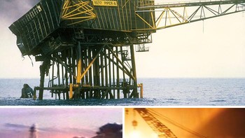 Bencana Piper Alpha pada 6 Juli 1988 bermula dari kesalahan komunikasi saat perawatan rutin di anjungan minyak terbesar di Laut Utara. Sebuah pompa yang seharusnya tidak dioperasikan kembali dinyalakan tanpa sepengetahuan operator bahwa katup pengamannya sedang dilepas, memicu kebocoran gas dan ledakan dahsyat. Rangkaian ledakan yang terjadi sepanjang malam menghancurkan sebagian besar anjungan dan menewaskan 167 dari 226 pekerja yang berada di lokasi. Tragedi ini dikenang sebagai salah satu kecelakaan industri minyak lepas pantai paling mematikan dalam sejarah. Foto: Boredpanda