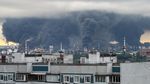 Kilang Minyak Rusia Terbakar Dihantam Serangan Terbesar Ukraina