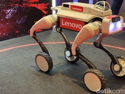 Unik! Laptop Lenovo Bisa Geleng-geleng Sendiri Ikuti Pengguna
