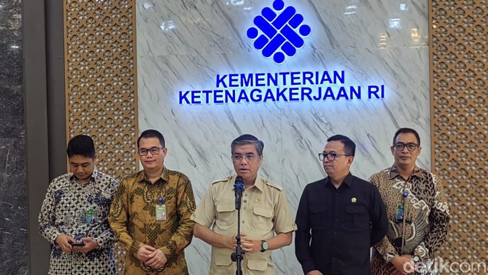 Menteri Ketenagakerjaan (Menaker) Yassierli