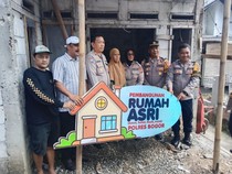 Sambut HUT Bhayangkara ke-80, Polres Bogor Bangun 8 Unit Rumah ASRI Tahap II