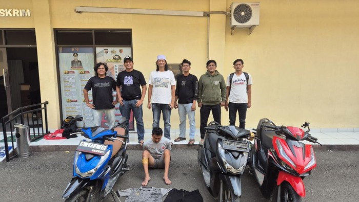 Pria inisial MSF (28), ditangkap jajaran Satreskrim Polres Lebak terkait pencurian kendaraan bermotor di Kecamatan Cimarga, Kabupaten Lebak (Dok istimewa).