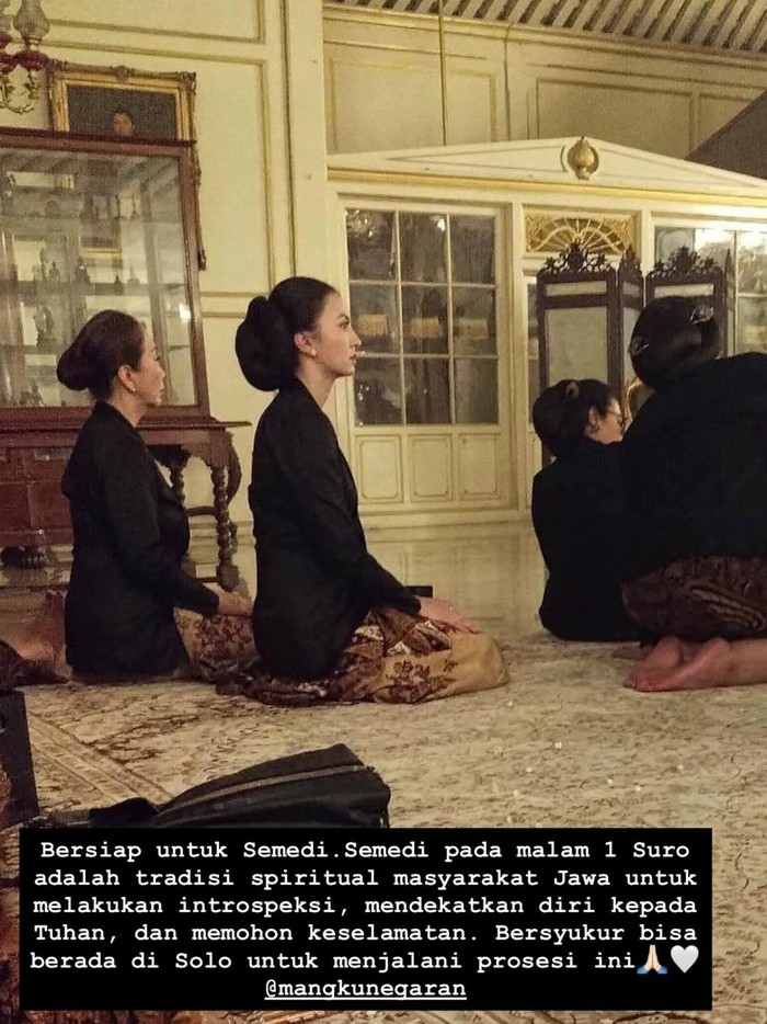 Malam satu suro di Pura Mangkunegaran