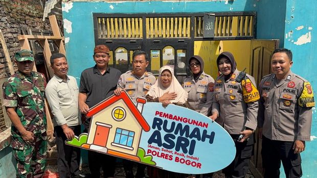 Sambut HUT Bhayangkara ke-80, Polres Bogor Bangun 8 Unit Rumah ASRI Tahap II (Dok istimewa).
