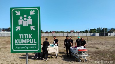 Simulasi Tanggap Bencana di RSUD dr Darsono Pacitan