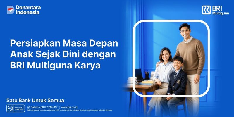 Solusi Biaya Sekolah Anak, BRI Multiguna Hadir Jaga Finansial Keluarga
