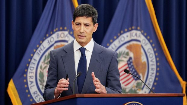 New U.S. Federal Reserve Chairman Kevin Warsh holds a press conference following a two-day meeting of the Federal Open Market Committee (FOMC), at the U.S. Federal Reserve in Washington, D.C., U.S. June 17, 2026. REUTERS/Eric Lee