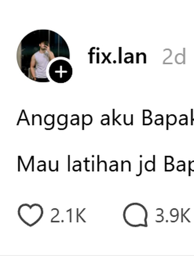Anggap Aku Bapak Kalian, Kalian Mau Ngomong Apa? Ini Jawaban Netizen