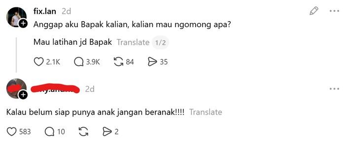 Anggap Aku Bapak Kalian, Kalian Mau Ngomong Apa? Ini Jawaban Netizen